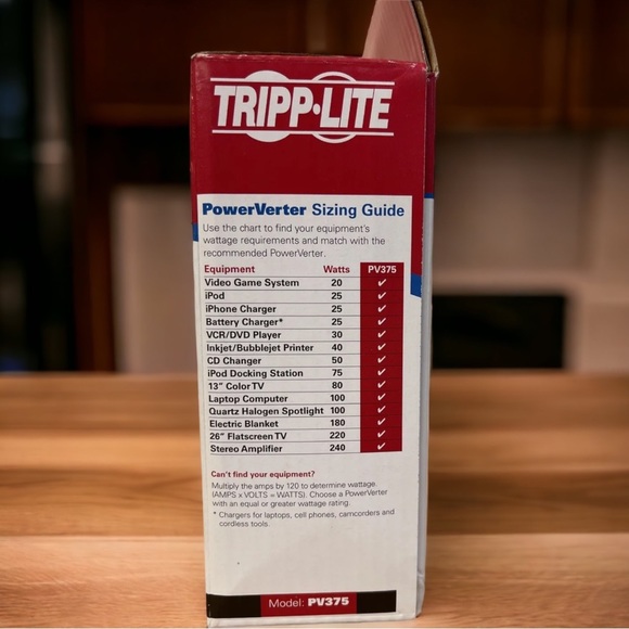 Tripp Lite 375W Ultra Compact Car Power Inverter with 2 Outlets, Blue - NIB - Picture 6 of 15